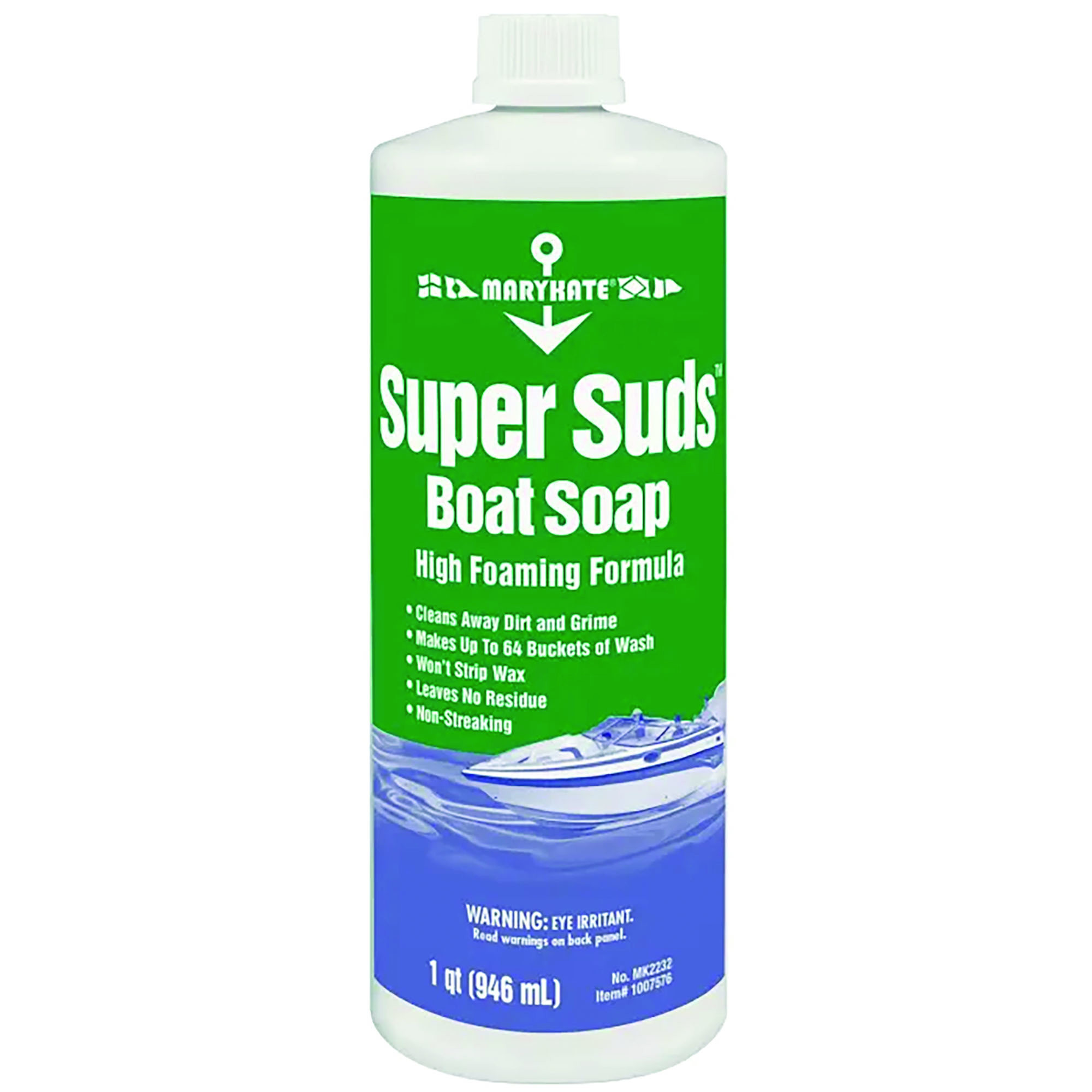 CRC Industries MaryKate Super Suds Boat Soap — 32 fl. oz., Highly Concentrated, Non-Streaking, Model# CRCMK2232